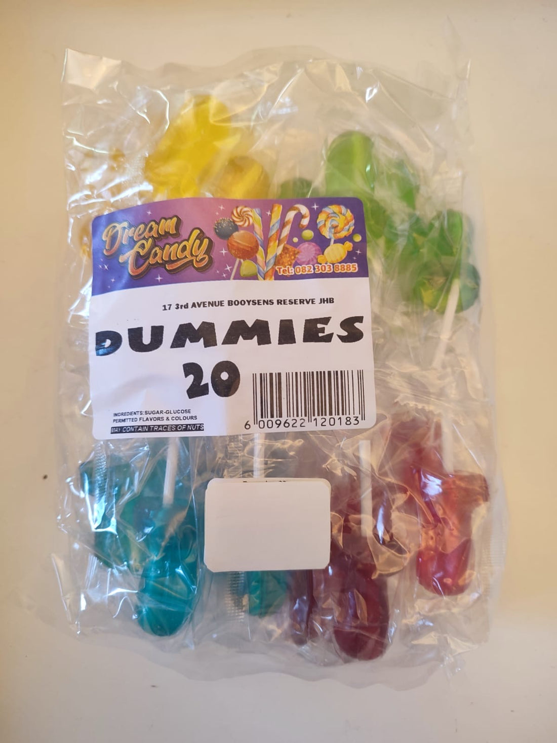 Dummies Lillipop 20pc