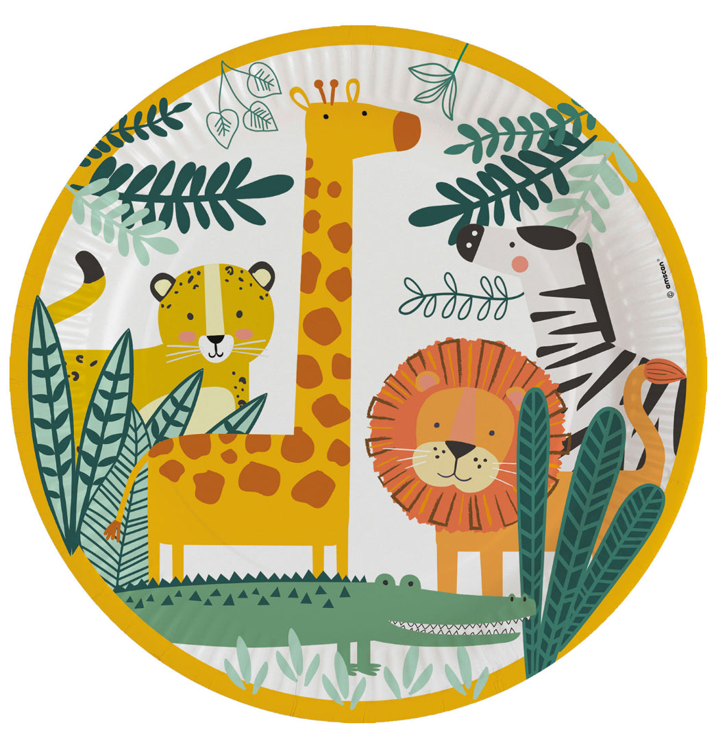 Wild one plates