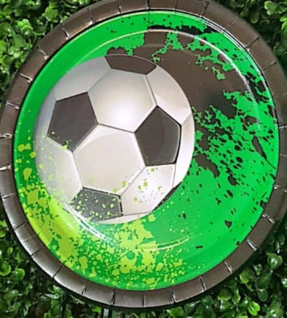 Soccer Big Plates 10pc