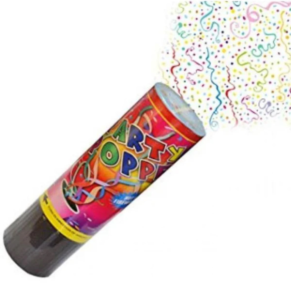 Party popper 3 pack