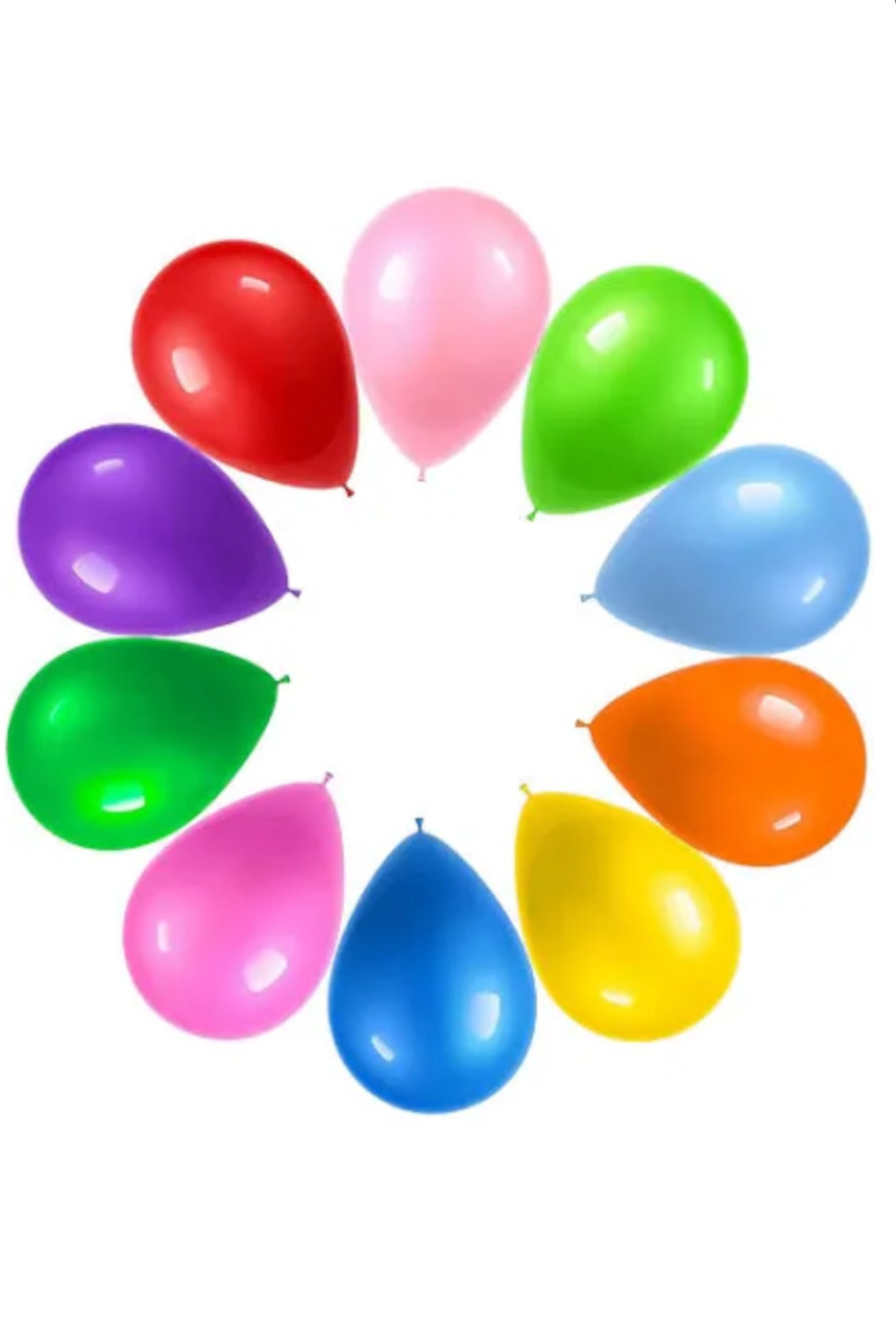 Plain Colour Balloon 10pc
