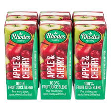 Rhodes Apple and Cherry 6x200ml pack