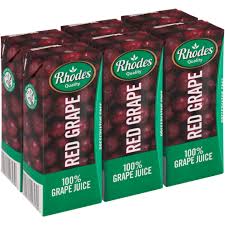 Rhodes Red Grape 6x200ml pack